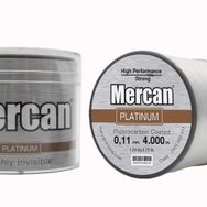 Mercan Platinum 0.11 mm 4000 mt Beyaz Bobin Makara Misina