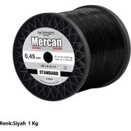 Mercan Standart 0.45 mm 1 kg Siyah Bobin Misina