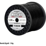 Mercan Standart 1 kg Siyah Bobin Misina