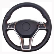 Mercedes Benz W205 Uyumlu Araca Özel Deri Direksiyon Kılıfı