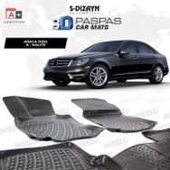 Mercedes C Serisi W204 3D Havuzlu Paspas