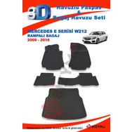 Mercedes E Serisi W212 Sedan Rampalı 2009-2016 Paspas ve Bagaj Havuzu
