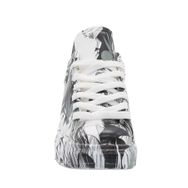 MergenShoes 0330 Beyaz Füme Dikişli Kadın Spor Ayakkabı