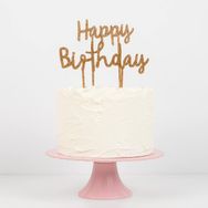Meri Meri 157060 Happy Birthday Pasta Süsü