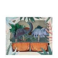 Meri Meri 24'lü Dinozor Cupcake Kit