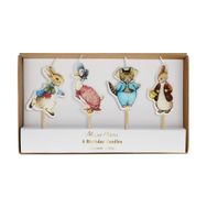 Meri Meri 4'lü Peter Rabbit Bahçede Mumlar