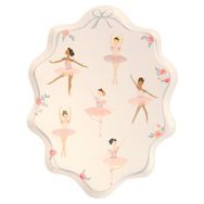 Meri Meri Ballerina Plates 8'li Balerin Tabaklar