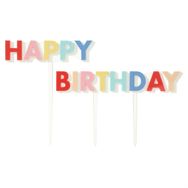 Meri Meri Happy Birthday Akrilik Pasta Süsü