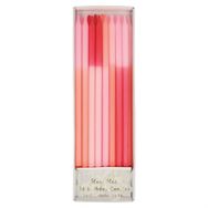 Meri Meri Pink Colour Block Candles Pembe Blok Mumlar