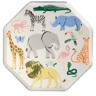 Meri Meri Safari Plates Safari 8'li Tabak