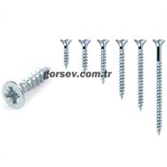 Meridyen 5.0x70 mm 200 Adet Sunta Vidası