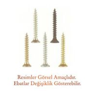 Meridyen 5.0x80 mm 200 Adet Sunta Vidası
