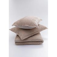 Merinos Modern Line Bej 220x240 cm 3 Parça Battaniye Seti