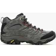 Merrell J035785 Moab 3 Mıd Siyah Gri Gtx Yürüyüş Erkek Outdoor Botu