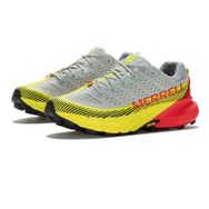 Merrell J067757 4170 Agility Peak 5 Gri Sarı Erkek Patika Koşu Ayakkabısı