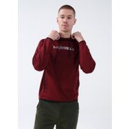Merrell M23SEARCH Bordo Erkek Kapüşonlu Düz Sweatshirt