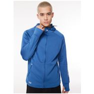 Merrell M23SPEED Mavi Erkek Kapüşonlu Düz Sweatshirt