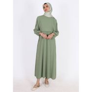 Mersha Collection Bağcıklı Emzirme Elbisesi Lohusalık Dönemi - Emzirme Kıyafeti - 40