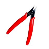 MertTools 125 mm Kırmızı Elektronikçi Hassas Sıfır Kesim Yan Keski