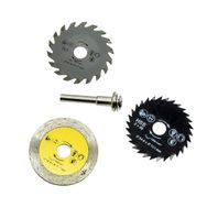 MertTools 3 Parça Ahşap Metal Taş Matkaba Takılır Mini Testere Seti