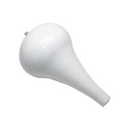 Mesir Damla 17 cm Beyaz Tek Renk Plastik Ayak