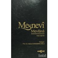 MESNEVI (TEK CILT - TAM METIN) - MEVLÂNÂ CELÂLEDDÎN-I RÛMÎ