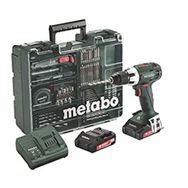 Metabo 602103600 SB 18 lt 18 V/2.0 Ah Matkap Set