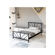 Metalia 90x190 cm Gözde Siyah Tek Kişilik Karyola