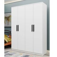 Metalia GM050 Beyaz 4 Kapılı Gardrop