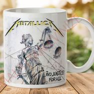 Metallıca And Justıce Forall Baskılı Kupa