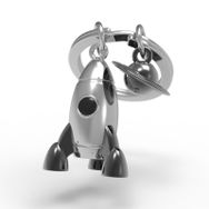 Metalmorphose Roket Anahtarlık