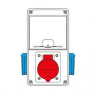 Mete 110x210x106 4x32A IP44 2x 1X16A IP44 Makine Pano Prizi