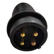 Mete 3x16A Kauçuk Düz Fiş