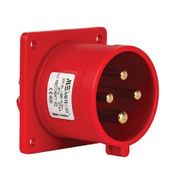 Mete 4x32A IP44 3P+E Düz Vidalı Baglatılı Makine Fişi
