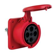 Mete 4x63A IP44 3P+E Düz Makine Prizi