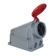 Mete 4x63A IP44 3P+E Eğik Gövdeli Duvar Prizi