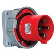 Mete 4x63A IP67 3P+E Düz Makine Fişi