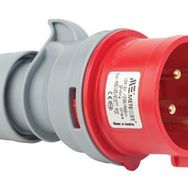Mete 5x16A IP44 3P+N+E Hızlı Bağlantılı Düz Fiş