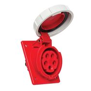 Mete 5x16A IP67 3P+N+E Eğik Vida Bağlantılı Makine Prizi