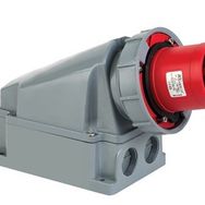 Mete 5x63A IP67 3P+N+E Eğik Gövdeli Duvar Fişi