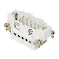 Mete Enerji 29021 10x16A 100P+E 400V Alüminyum Gövdeli Vida Bağlantılı Fiş Çekirdeği