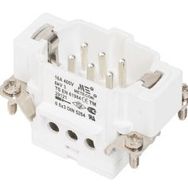 Mete Enerji 29121 6x16A 6P+E 400V Alüminyum Gövdeli Vida Bağlantılı Fiş Çekirdeği