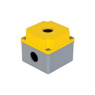 Mete Enerji 402600 IP67 80x80x73 Tekli Alüminyum Buton Kutusu