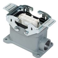 Mete Enerji 403026S 10x16A 10P+E 400V IP65 Alüminyum Gövdeli Metal Mandallı Duvar Prizi