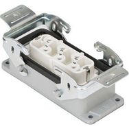 Mete Enerji 403100S 6x35A 6P+E 400-690V IP65 Alüminyum Gövdeli Metal Mandallı Makine Prizi