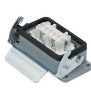 Mete Enerji 403506S 10x16A 10P+E 400V IP65 Alüminyum Gövdeli Tek Metal Mandallı Makine Prizi