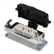 Mete Enerji 403740S 6x35A 6P+E 400-690V IP65 Tek Mandallı Kapaklı Makine Prizi