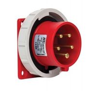 Mete Enerji 406211V 5x16A 3P+N+E 6h/50-60Hz 380-415 Watt IP67 75x75 Cee Norm Vida Bağlantılı Düz Makine Fişi