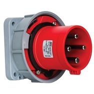 Mete Enerji 406231 4x63A 3P+E 6h/50-60Hz 380-415 Watt IP67 Cee Norm Pilot Kontaklı Düz Makine Fişi