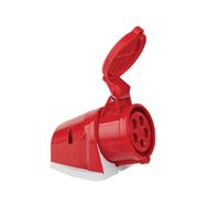 Mete Enerji T112002 5x32A 3P+N+E 6h/50-60Hz 380 415 Watt IP44 Cee Norm Hızlı Bağlantılı Eğik Gövdeli Duvar Prizi